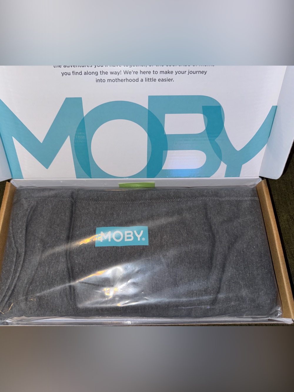 BNIB 💥 Moby Elements Wrap Charcoal Gray - Picture 5 of 5